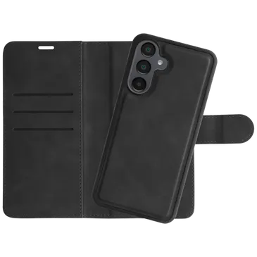 Just in Case Amovível Pu-Couro Book Capa Preto Samsung Galaxy A36 5G/A56 5G