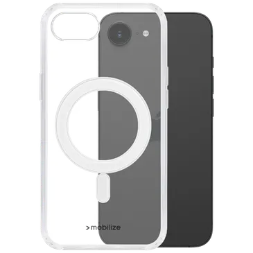 Mobilize PC Back Cover Transparente Magnético Apple iPhone 16e/17e