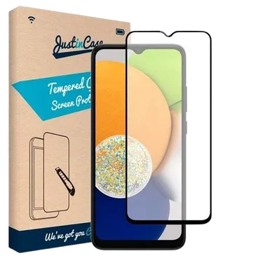 Just in Case Protector de Ecrã de Vidro Temperado Edge to Edge Samsung Galaxy A03