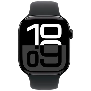 Apple Watch Series 10 4G 46mm Preto (Bracelete De Borracha Preta S/M)