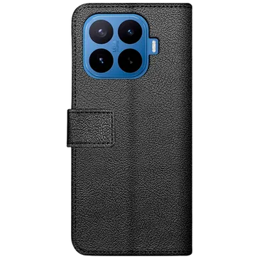 Just in Case PU-Couro Book Capa Preto Xiaomi 17T Pro