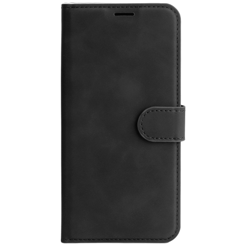 Just in Case PU-Couro Premium Book Capa Preto Samsung Galaxy S25 FE