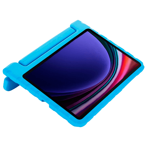 Just in Case Kids Capa Plástico Back Cover Azul Samsung Galaxy Tab S9/S9 FE/S10 FE/S10 Lite