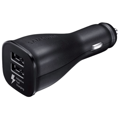 Samsung Carregador de Automóvel Rápido Dual USB + Cabo USB-C EP-LN920 Preto