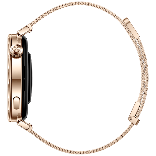 Huawei Watch GT 5 41mm Dourado (Bracelete Milanesa Em Ouro)
