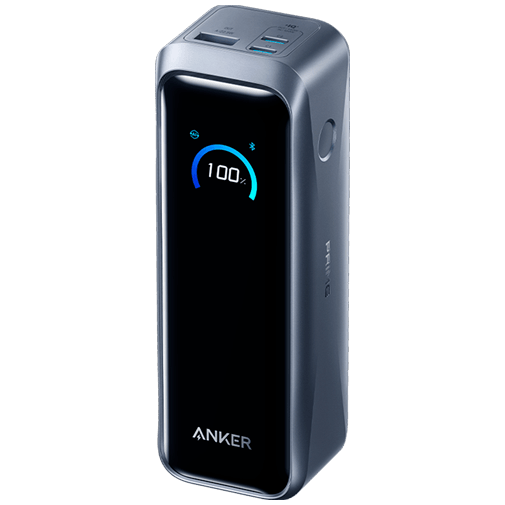 Anker Prime Dual USB-C + USB-A Carregador Rápido Power Bank 20.000mAh Prata
