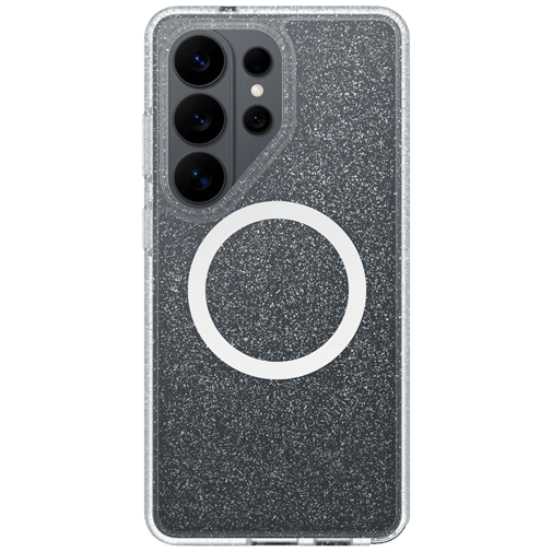 OtterBox React Back Cover Transparente Glitter Magnético Samsung Galaxy S26 Ultra