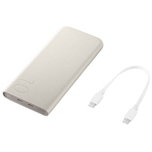 Samsung USB-C Carregador Rápido Power Bank 10.000 mAh Bege