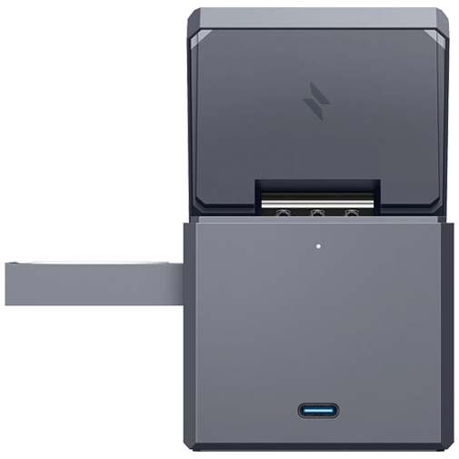 Anker 3-In-1 Cube Carregador Rápido Sem Fios 15W Cinzento
