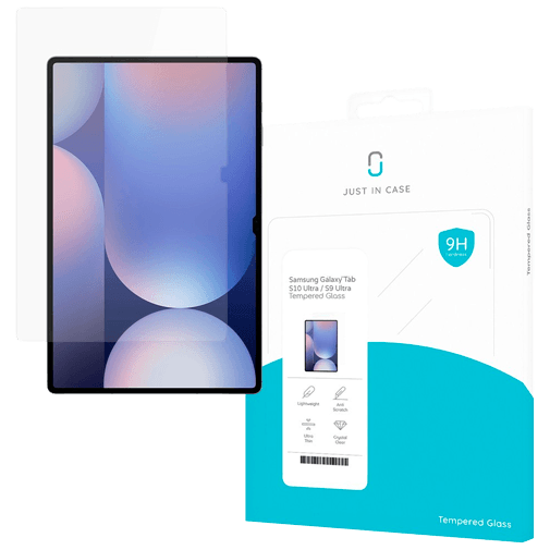 Just in Case Protector De Ecrã Transparente De Vidro Temperado Samsung Galaxy Tab S9 Ultra/S10 Ultra/S11 Ultra