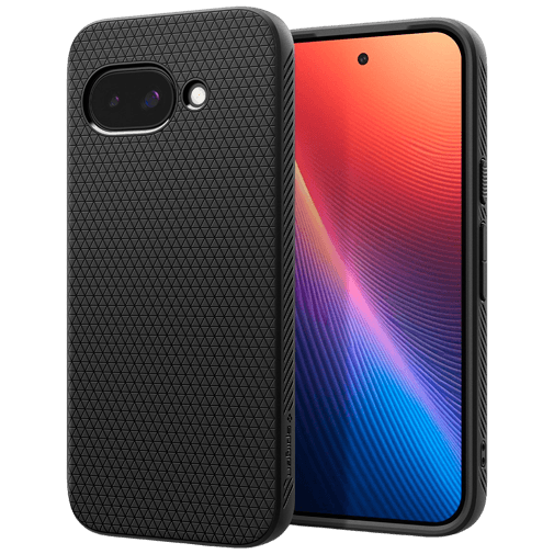 Spigen Liquid Air TPU Back Cover Preto Google Pixel 9a