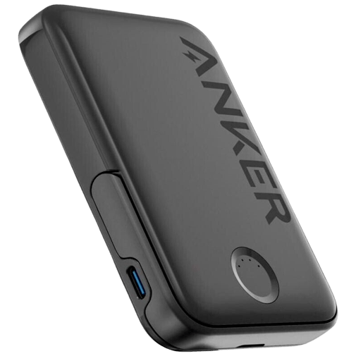 Anker 322 MagGo Magnético Power Bank Sem Fios 5.000Mah Preto