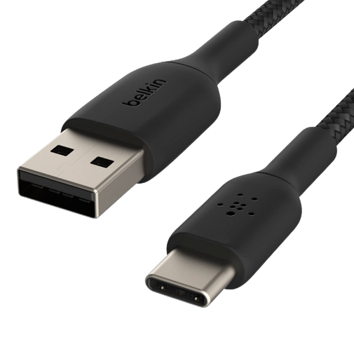 Belkin Boost Charge USB-C Cabo Braided 2 Metros Preto