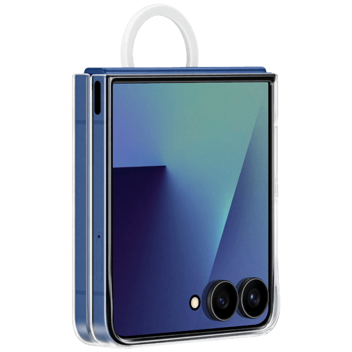 Samsung Back Cover com Anel Transparente Samsung Galaxy Z Flip 7