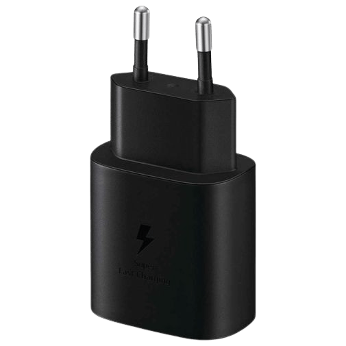Samsung Carregador Rápido USB-C 25W + Cabo USB-C EP-TA800 Preto