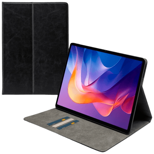 Mobilize Premium Folio PU-Couro Book Capa Preto Xiaomi Redmi Pad 2