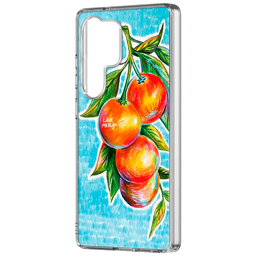 Samsung Lieve Merlijn Mandarin Back Cover Samsung Galaxy S25 Ultra