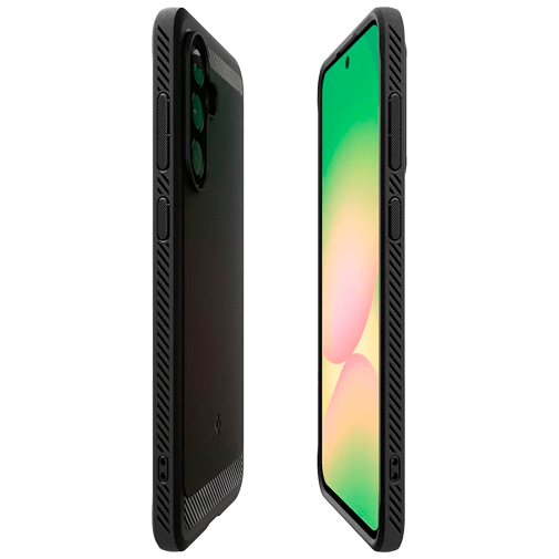 Spigen Rugged Armor TPU Back Cover Preto Samsung Galaxy A56
