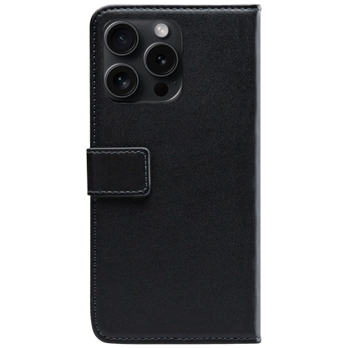 Mobilize Pu-Couro Book Capa Preto Apple iPhone 15 Pro
