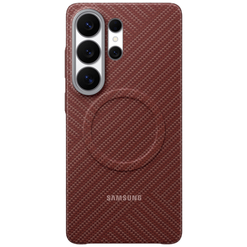 Samsung Carbon Back Cover Vermelho Magnético Samsung Galaxy S26 Ultra