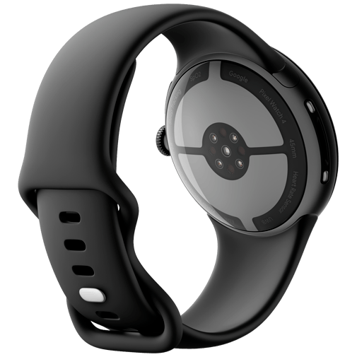 Google Pixel Watch 4 45mm Preto (Correia Preto)