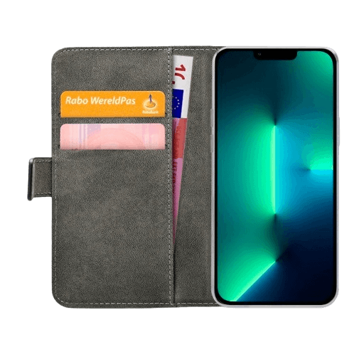 Mobilize Book Case Couro-PU Preto Apple iPhone 13 Pro Max
