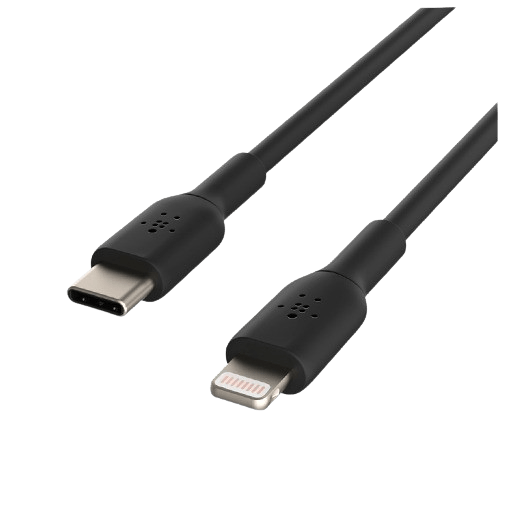 Belkin Boost Charge Lightning - Cabo USB-C 1 Metro Preto