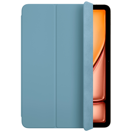 Apple Smart Folio PU-Couro Book Capa Azul Apple iPad Air 2020/2022/2024 11/2025 11/2026 11