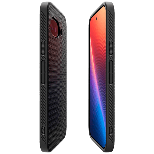 Spigen Liquid Air TPU Back Cover Preto Google Pixel 9a