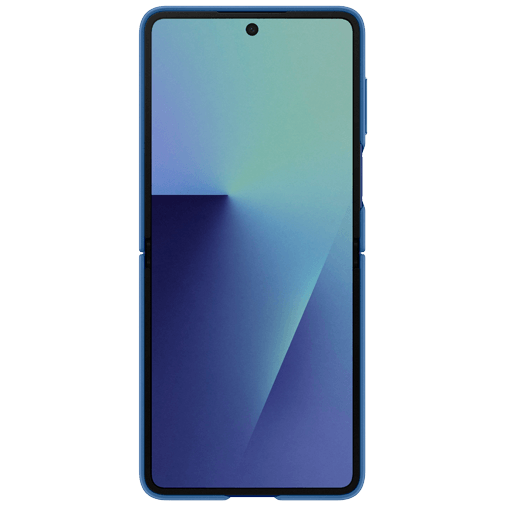 Samsung Silicone Back Cover com Anel Azul Samsung Galaxy Z Flip 7