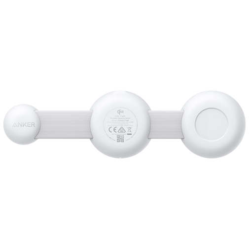 Anker MagGo 3-In-1 Dobrável Carregador Rápido Sem Fios Branco