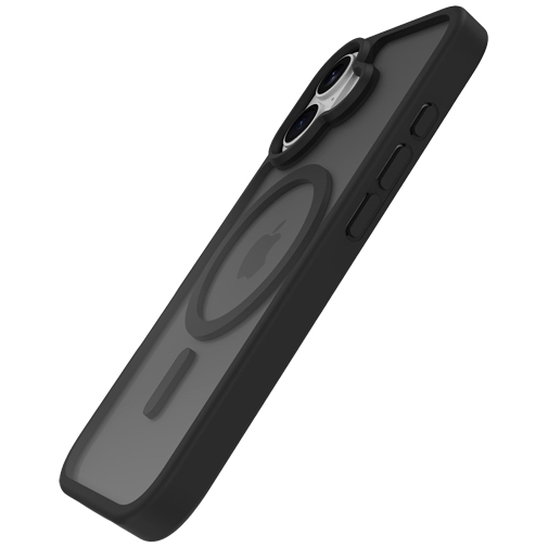 Just in Case Military Grade Plástico Back Cover Preto Magnético Apple iPhone 17