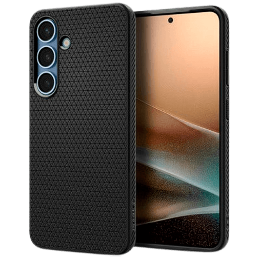 Spigen Liquid Air TPU Back Cover Preto Samsung Galaxy S25