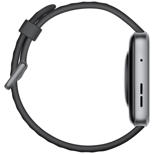 Huawei Watch Fit 4 Cinzento (Bracelete De Borracha Preta)