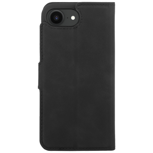 Just in Case PU-Couro Book Capa Preto Apple iPhone 16e/17e