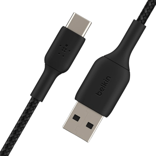 Belkin Boost Charge USB-C Cabo Braided 2 Metros Preto