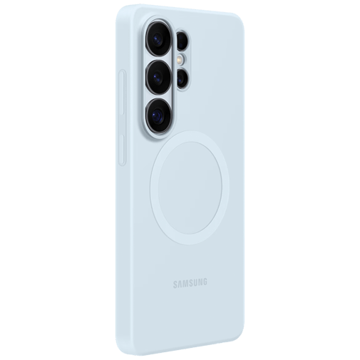 Samsung Silicone Back Cover Azul Claro Magnético Samsung Galaxy S26 Ultra