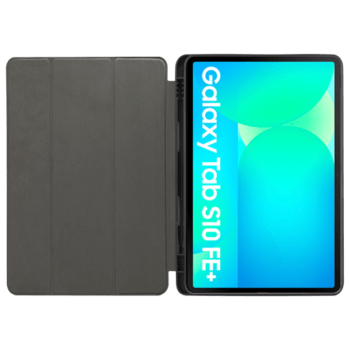 Mobilize Pu-Couro Solid Folio Book Capa Preto Samsung Galaxy Tab S10 FE+