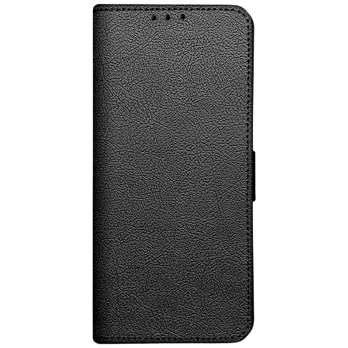 Just in Case Pu-Couro Book Capa Preto Motorola Moto G55
