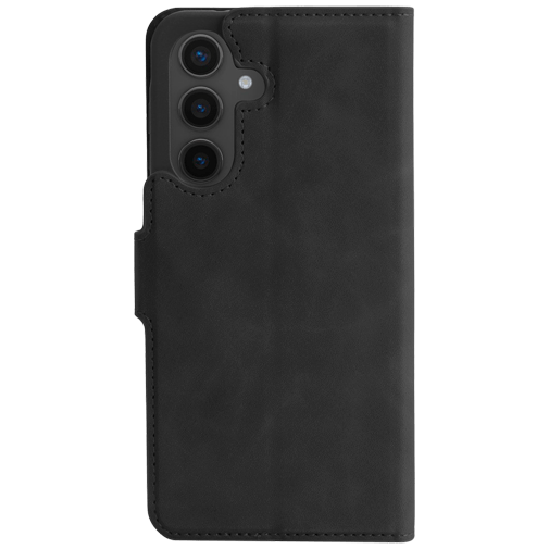 Just in Case PU-Couro Book Capa Preto Samsung Galaxy S25