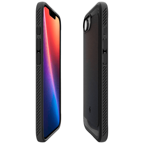 Spigen Rugged Armor MagFit Back Cover Preto Apple iPhone 16e/17e