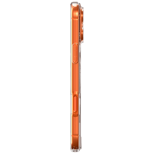 Spigen Ultra Hybrid MagFit Back Cover Transparente/Laranja Apple iPhone 17 Pro Max