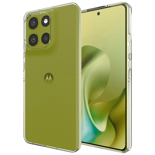 Just in Case TPU Back Cover Transparente Motorola Moto G86 5G