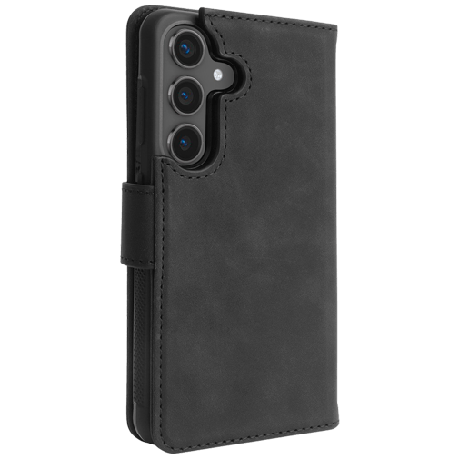 Just in Case Amovível PU-Couro Book Capa Preto Samsung Galaxy S26