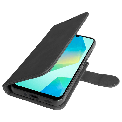 Just in Case Uitneembare Pu-Couro Book Capa Preto Samsung Galaxy A16/A16 5G
