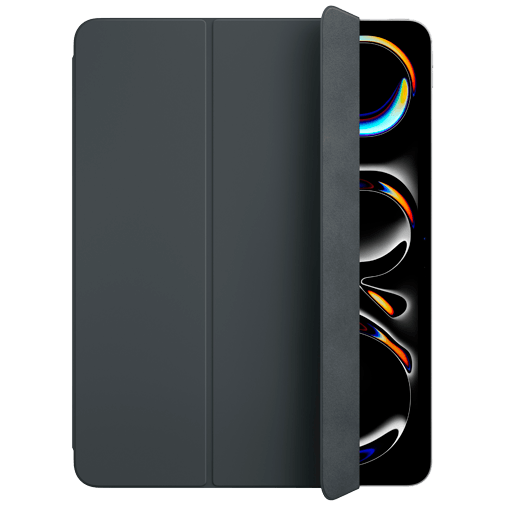 Apple Smart Folio PU-Couro Book Capa Preto Apple iPad Pro 2024/2025 13