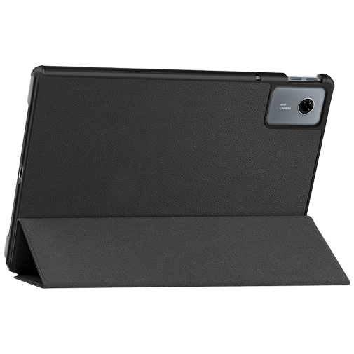Just in Case Smart Tri-Fold Book Capa Preto Lenovo Idea Tab