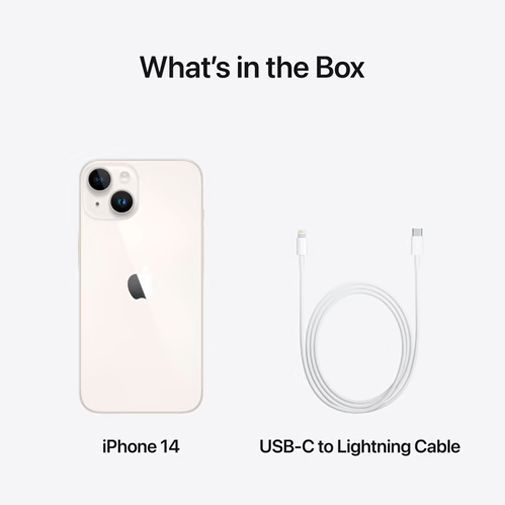 Apple iPhone 14 256GB Branco