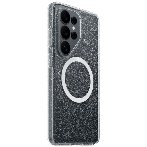 OtterBox React Back Cover Transparente Glitter Magnético Samsung Galaxy S26 Ultra