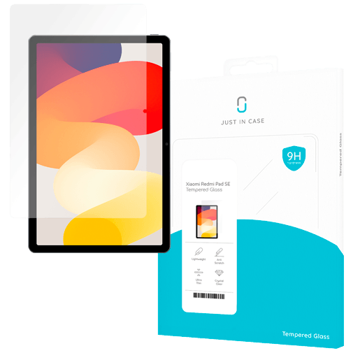 Just in Case Protector De Ecrã Transparente De Vidro Temperado Xiaomi Redmi Pad SE